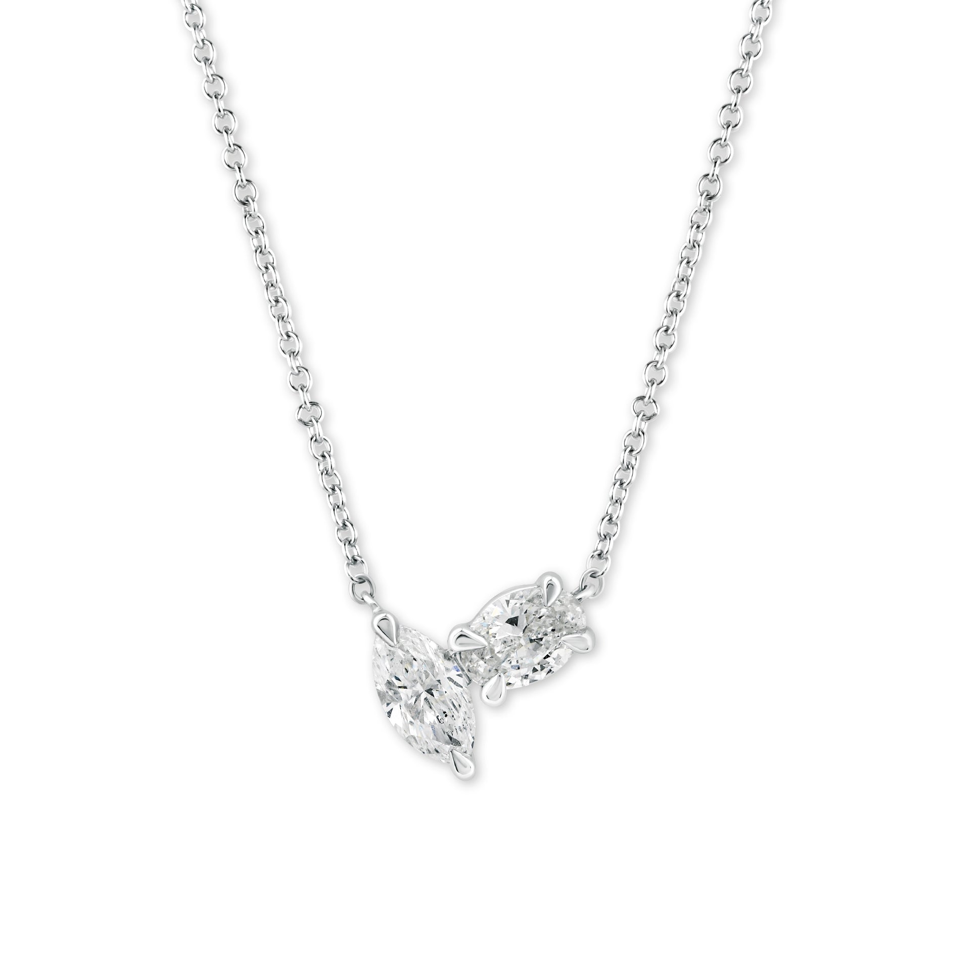 Halskette "Toi et Moi -petit" - Calissi