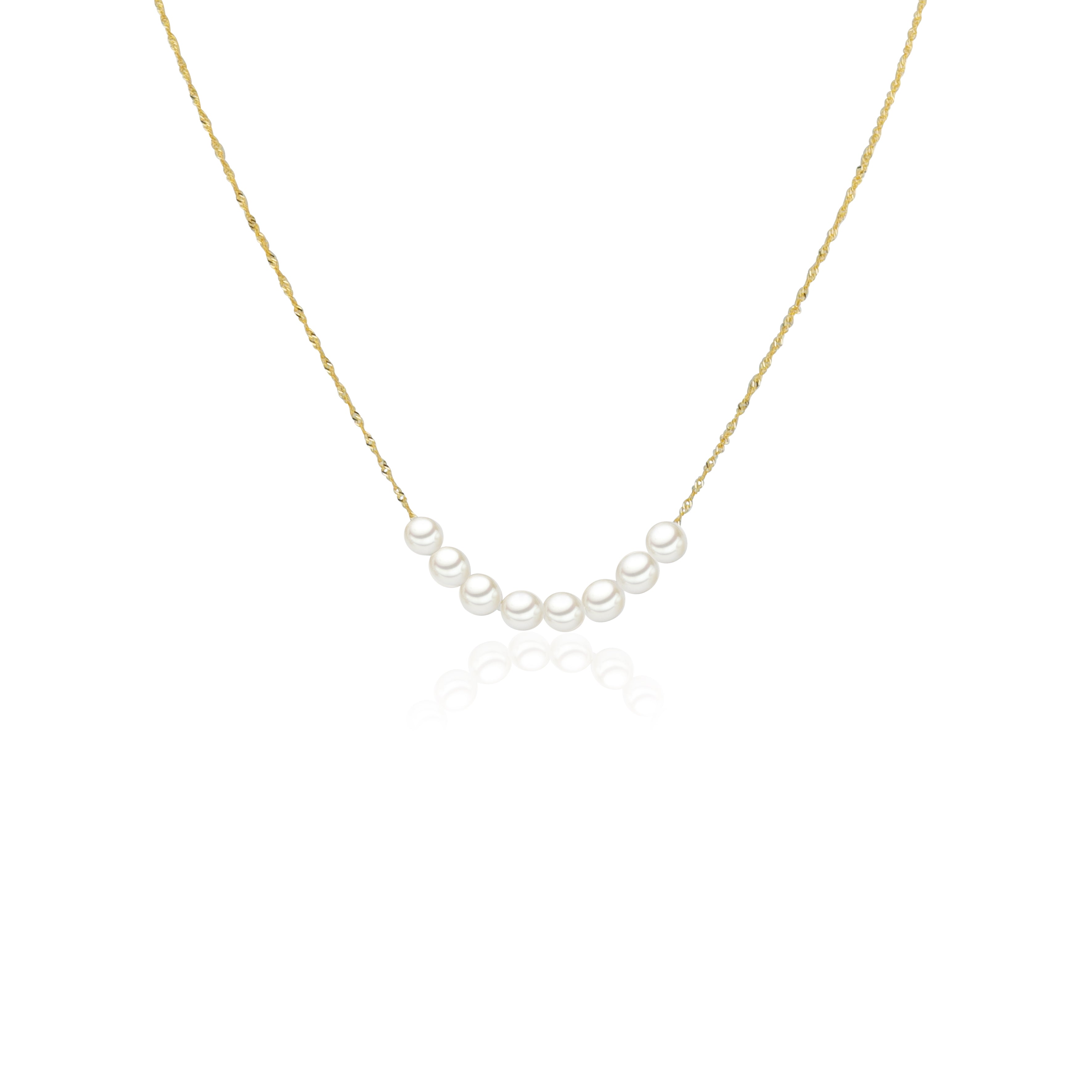 Akoya Halskette "Linéa" - Calissi
