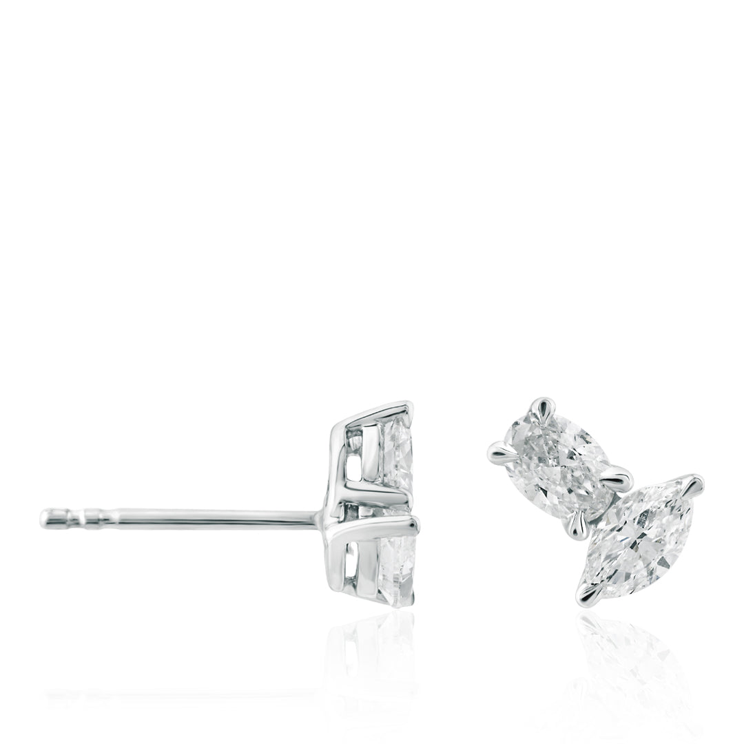 Ohrring "Toi et Moi -petit" - Calissi